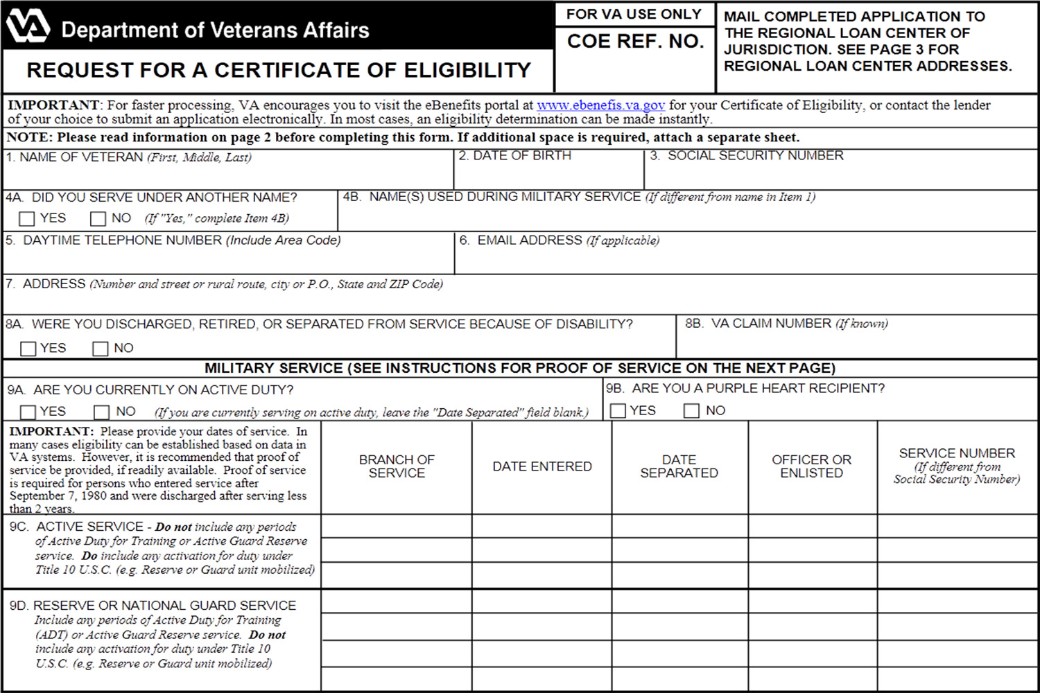 Getting Your VA Certificate of Eligibility Everything You Need to Know